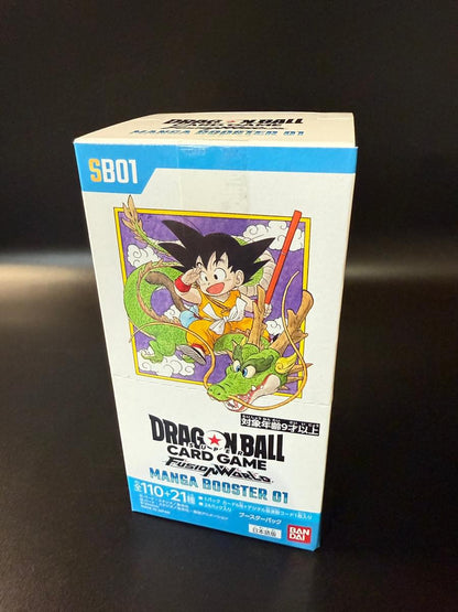 【SB-01】MANGA BOOSTER 01 Booster TCG BOX & CASE〔Factory Sealed〕