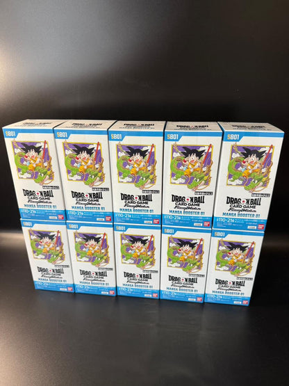 【SB-01】MANGA BOOSTER 01 Booster TCG BOX & CASE〔Factory Sealed〕