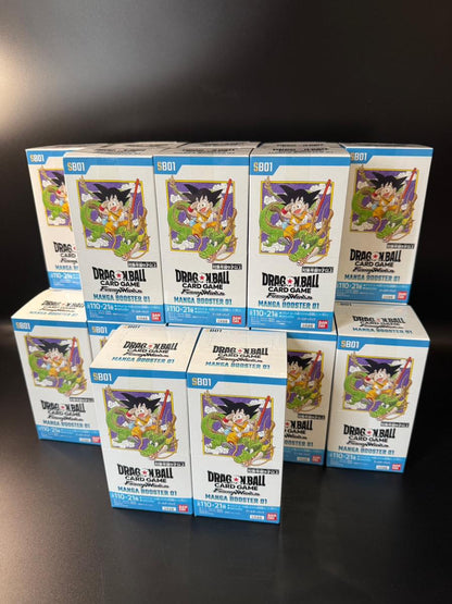 【SB-01】MANGA BOOSTER 01 Booster TCG BOX & CASE〔Factory Sealed〕