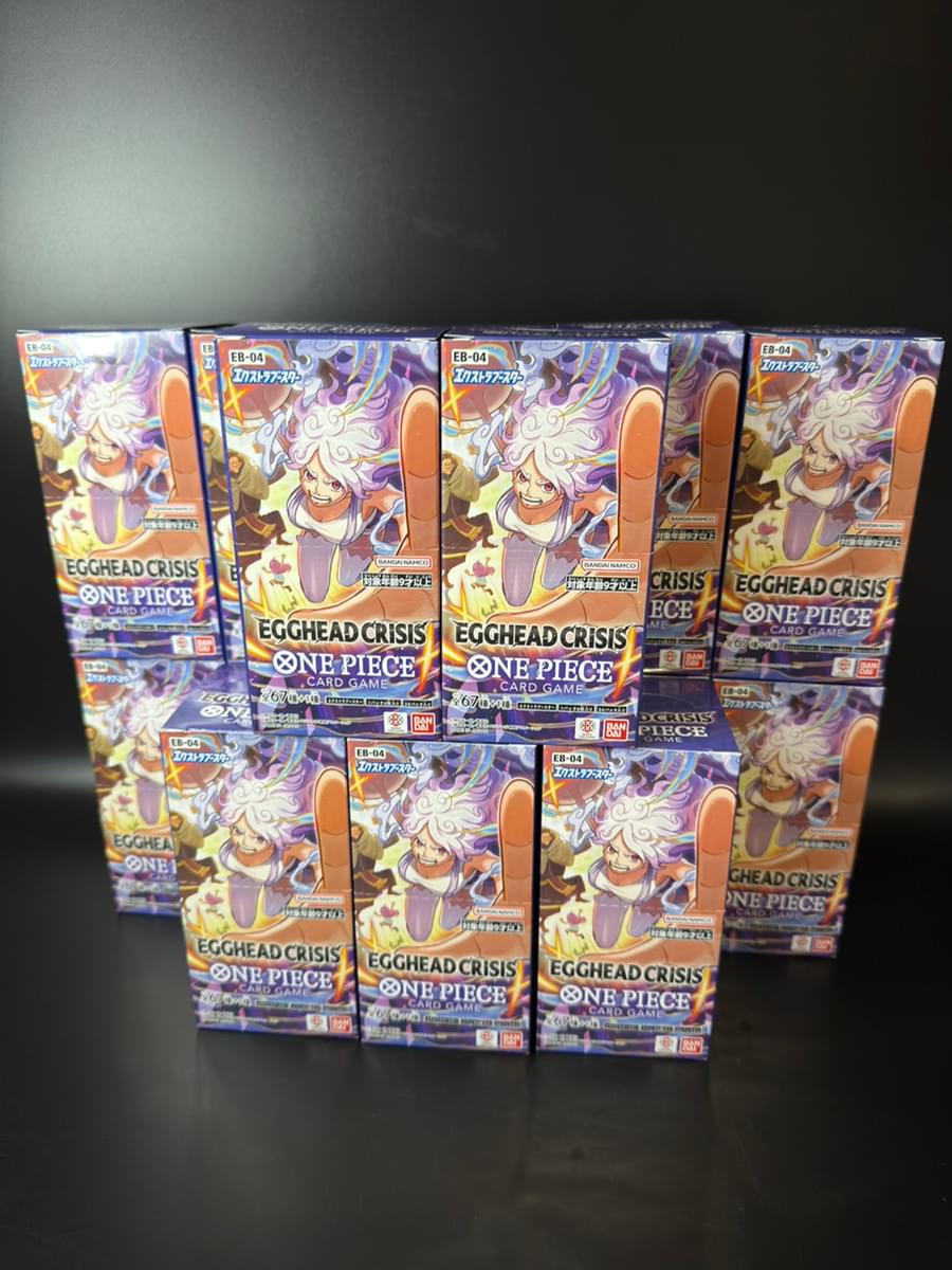 【EB-04】 Extra Booster  EGGHEAD CRISIS TCG BOX & CASE〔Factory Sealed〕