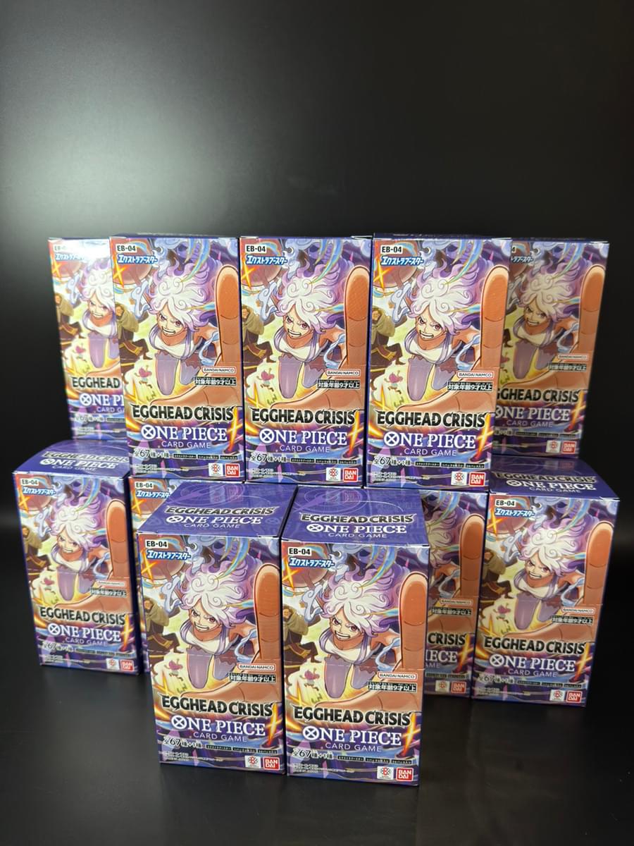 【EB-04】 Extra Booster  EGGHEAD CRISIS TCG BOX & CASE〔Factory Sealed〕