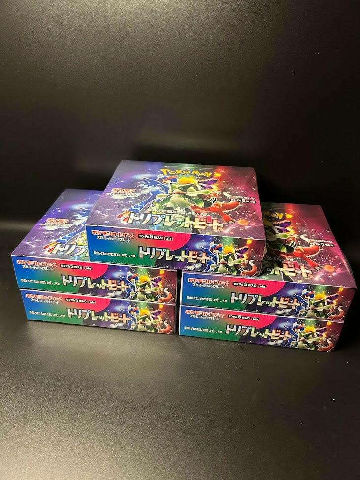 【SV1a】Triplet Beat Booster TCG BOX & CASE〔Factory Sealed〕