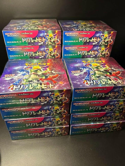 【SV1a】Triplet Beat Booster TCG BOX & CASE〔Factory Sealed〕