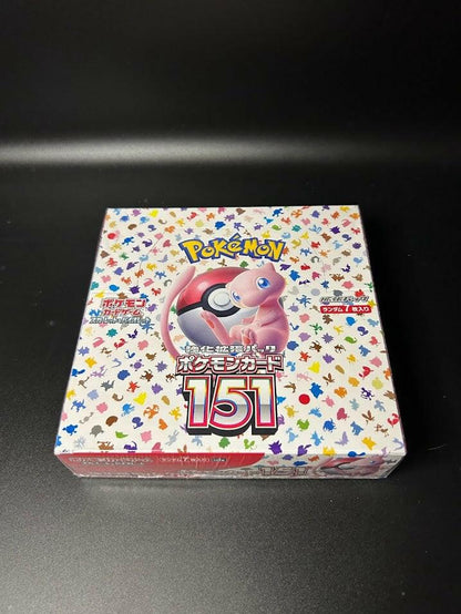 【SV2a】151 Booster TCG BOX & CASE〔Factory Sealed〕