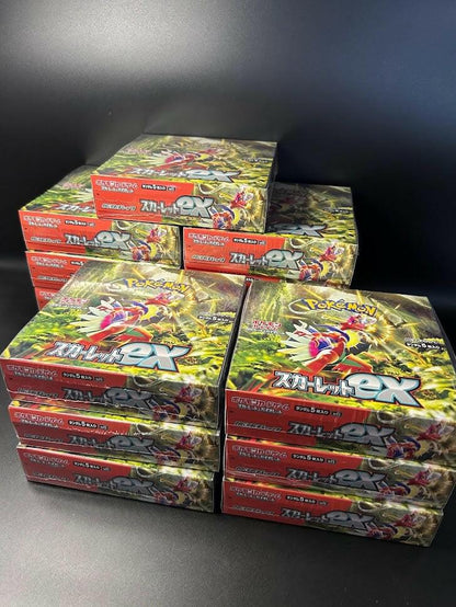 【SV1S】Scarlet ex Booster TCG BOX & CASE〔Factory Sealed〕