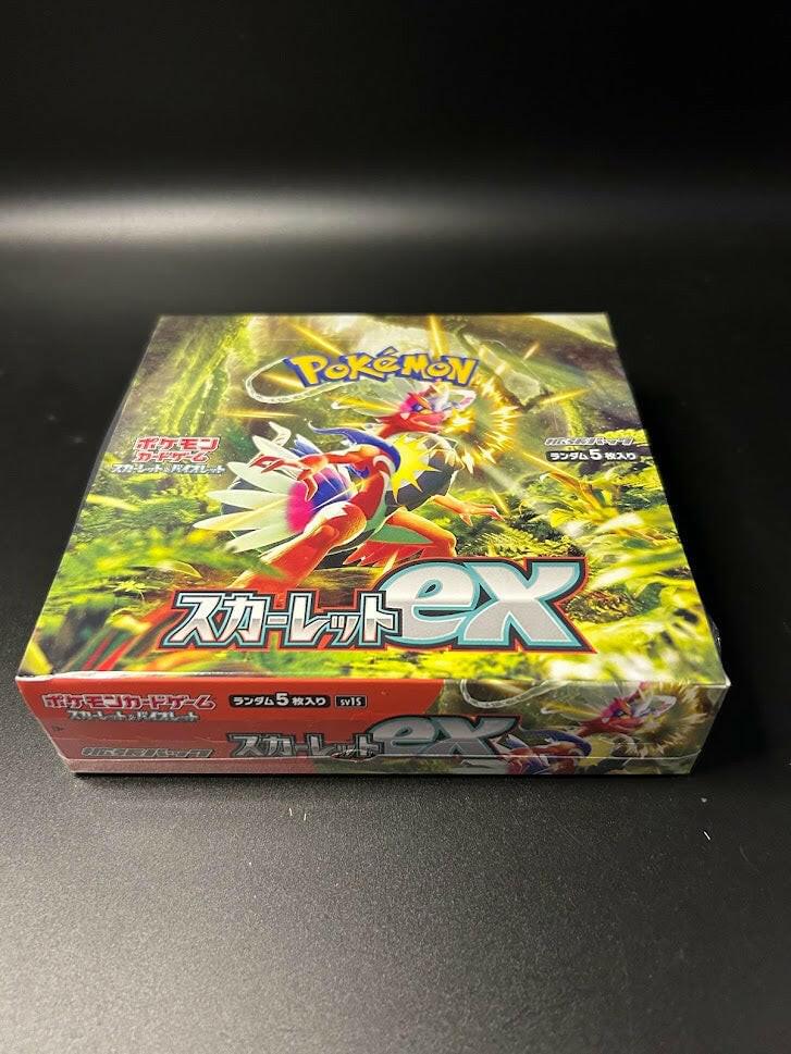 【SV1S】Scarlet ex Booster TCG BOX & CASE〔Factory Sealed〕