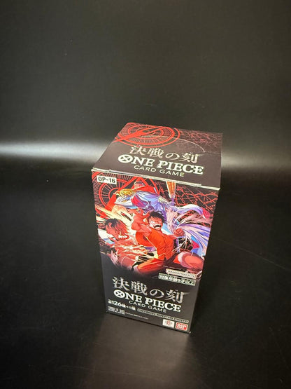 【OP-16】The Time Of Battle TCG BOX & CASE〔Factory Sealed〕