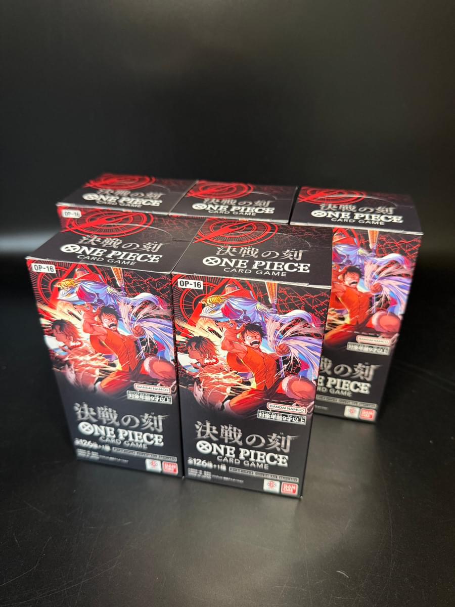 【OP-16】The Time Of Battle TCG BOX & CASE〔Factory Sealed〕