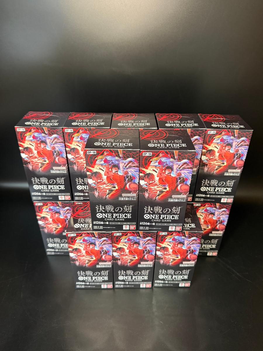 【OP-16】The Time Of Battle TCG BOX & CASE〔Factory Sealed〕