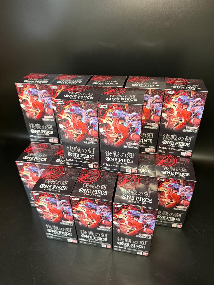 【OP-16】The Time Of Battle TCG BOX & CASE〔Factory Sealed〕