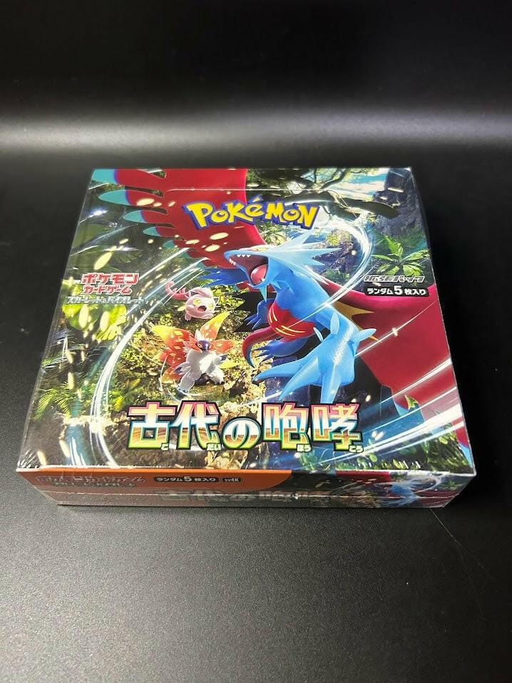 【SV4K】Ancient Roar Booster TCG BOX & CASE〔Factory Sealed〕