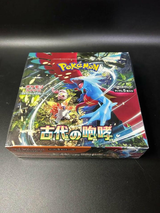 【SV4K】Ancient Roar Booster TCG BOX & CASE〔Factory Sealed〕