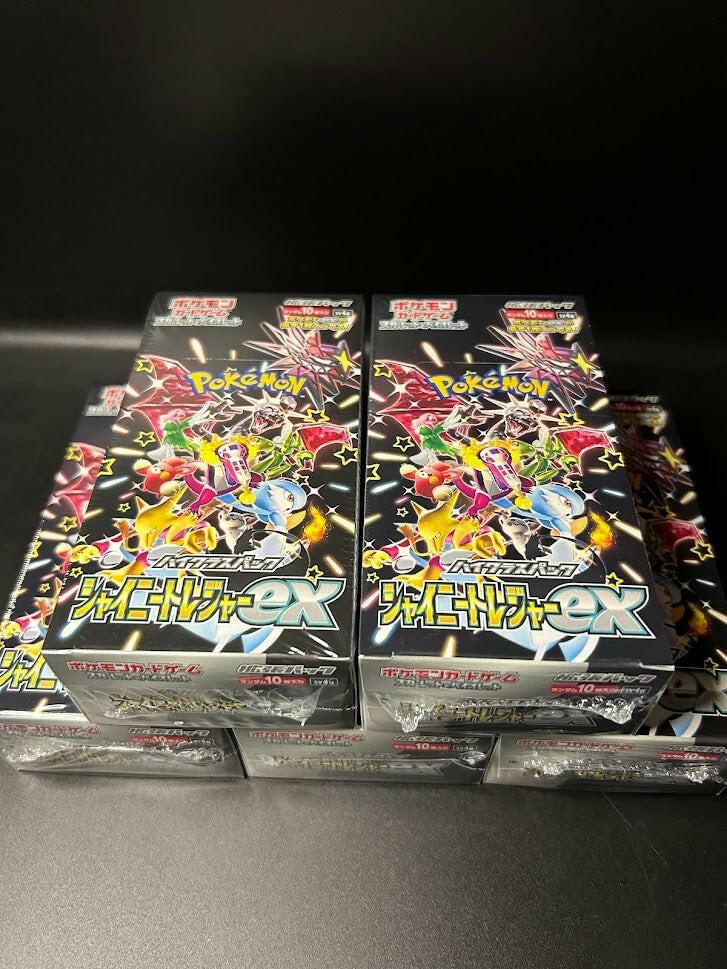 【SV4a】Shiny Treasure ex Booster TCG BOX & CASE〔Factory Sealed〕