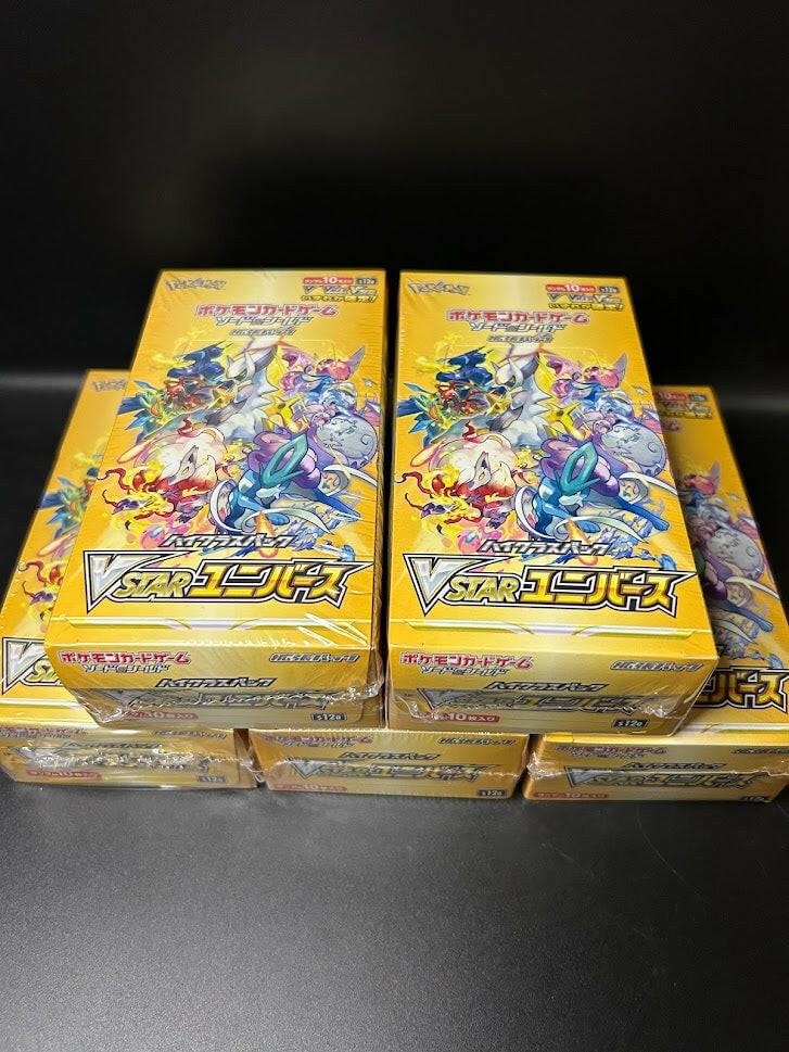 【S12a】VSTAR Universe Booster TCG BOX & CASE 〔Factory sealed〕