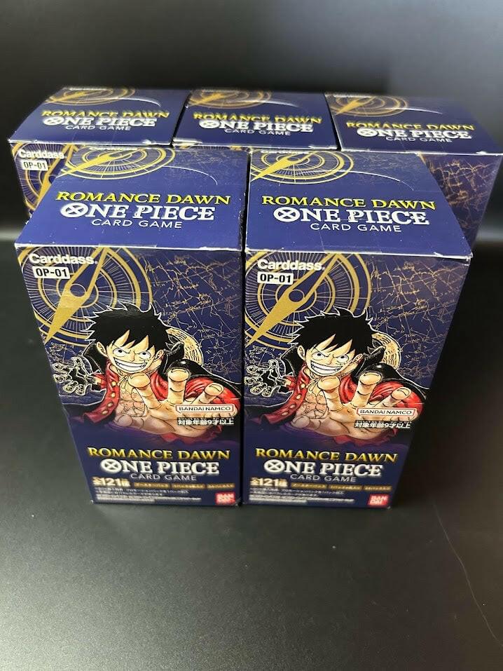 【OP-01】Romance Dawn Booster TCG BOX & CASE〔Factory Sealed〕