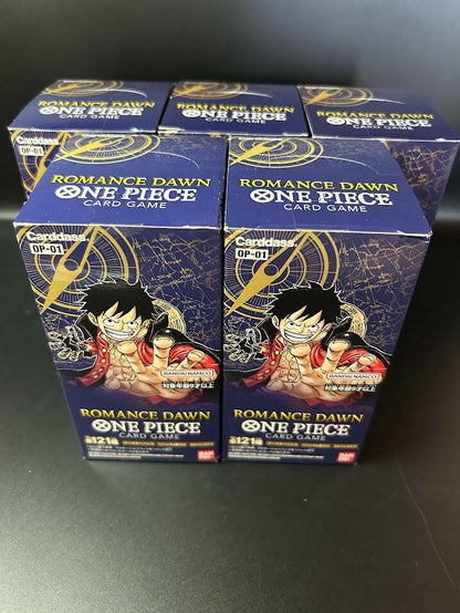 【OP-01】Romance Dawn Booster TCG BOX & CASE〔Factory Sealed〕