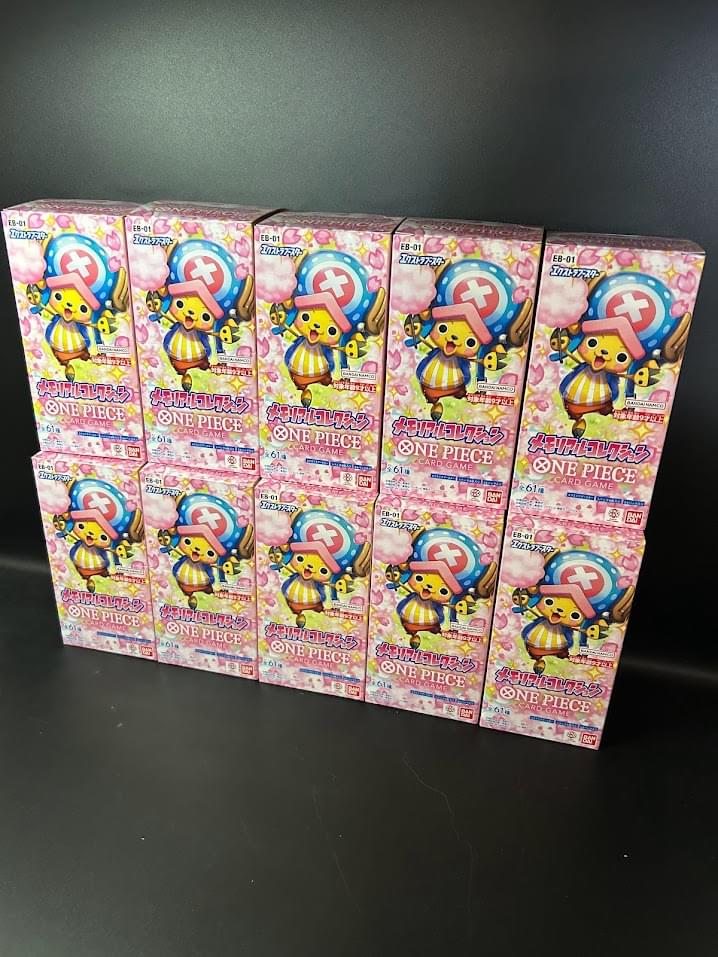 【EB-01】Memorial Collection Extra Booster TCG BOX & CASE〔Factory Sealed〕