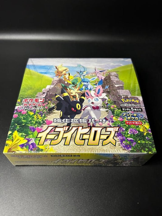 【S6a】Eevee Heroes Booster TCG BOX〔Factory Sealed〕