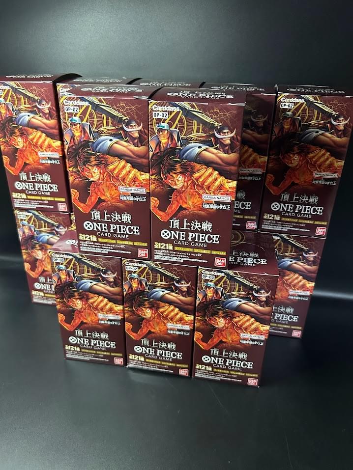 【OP-02】Summit Battle Booster TCG BOX & CASE〔Factory Sealed〕