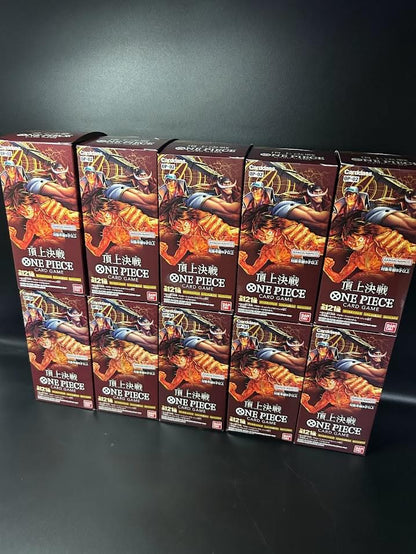 【OP-02】Summit Battle Booster TCG BOX & CASE〔Factory Sealed〕