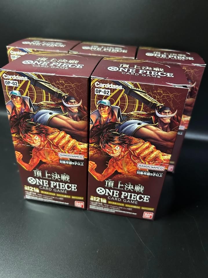 【OP-02】Summit Battle Booster TCG BOX & CASE〔Factory Sealed〕
