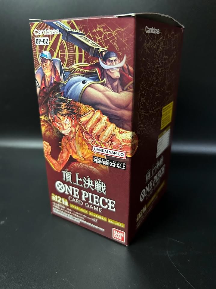 【OP-02】Summit Battle Booster TCG BOX & CASE〔Factory Sealed〕