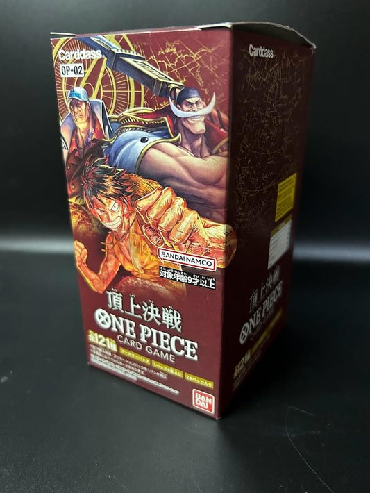 【OP-02】Summit Battle Booster TCG BOX & CASE〔Factory Sealed〕