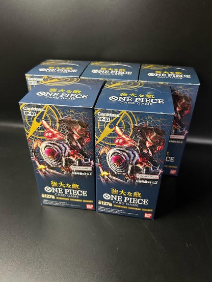 【OP-03】Mighty Enemies Booster TCG BOX & CASE〔Factory Sealed〕