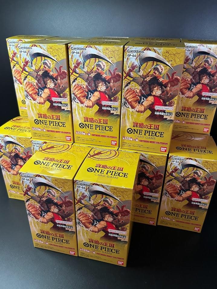 【OP-04】Kingdom of Intrigue Booster TCG BOX & CASE〔Factory Sealed〕