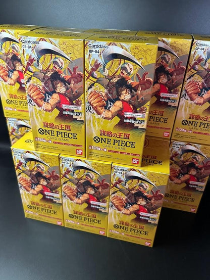 【OP-04】Kingdom of Intrigue Booster TCG BOX & CASE〔Factory Sealed〕