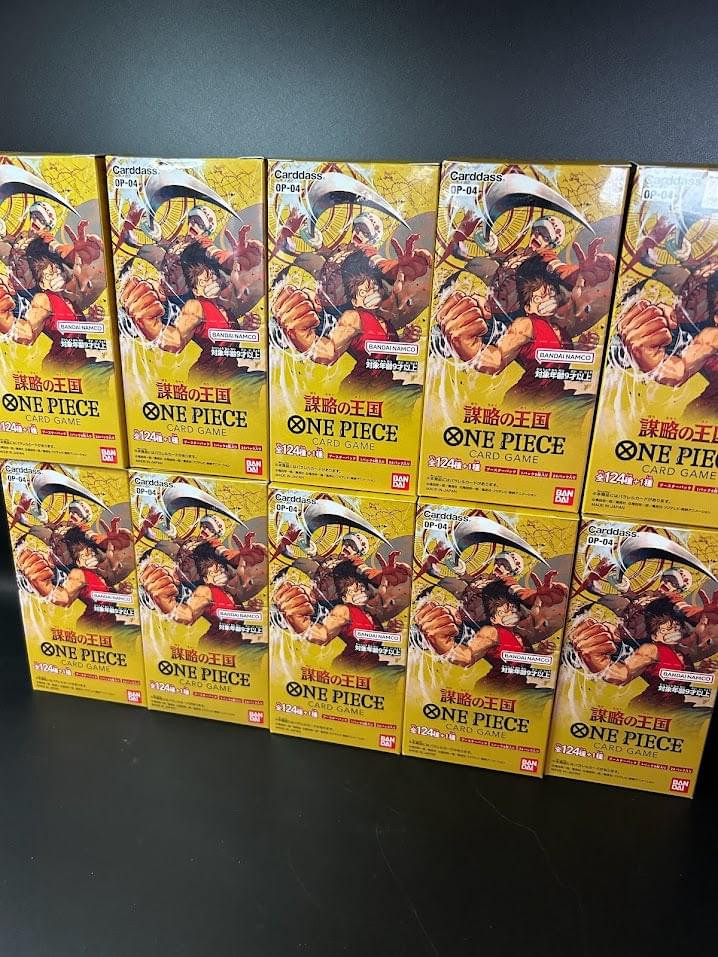 【OP-04】Kingdom of Intrigue Booster TCG BOX & CASE〔Factory Sealed〕
