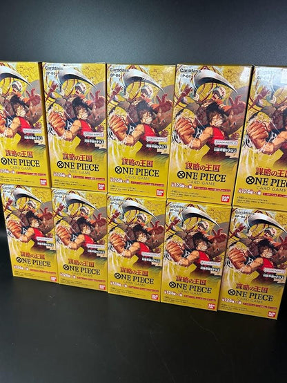 【OP-04】Kingdom of Intrigue Booster TCG BOX & CASE〔Factory Sealed〕