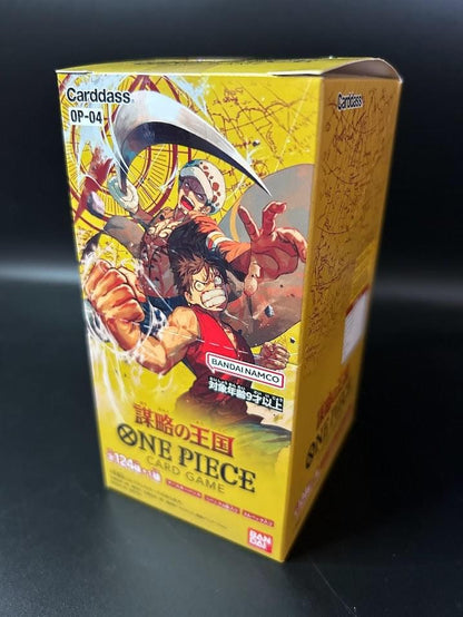 【OP-04】Kingdom of Intrigue Booster TCG BOX & CASE〔Factory Sealed〕