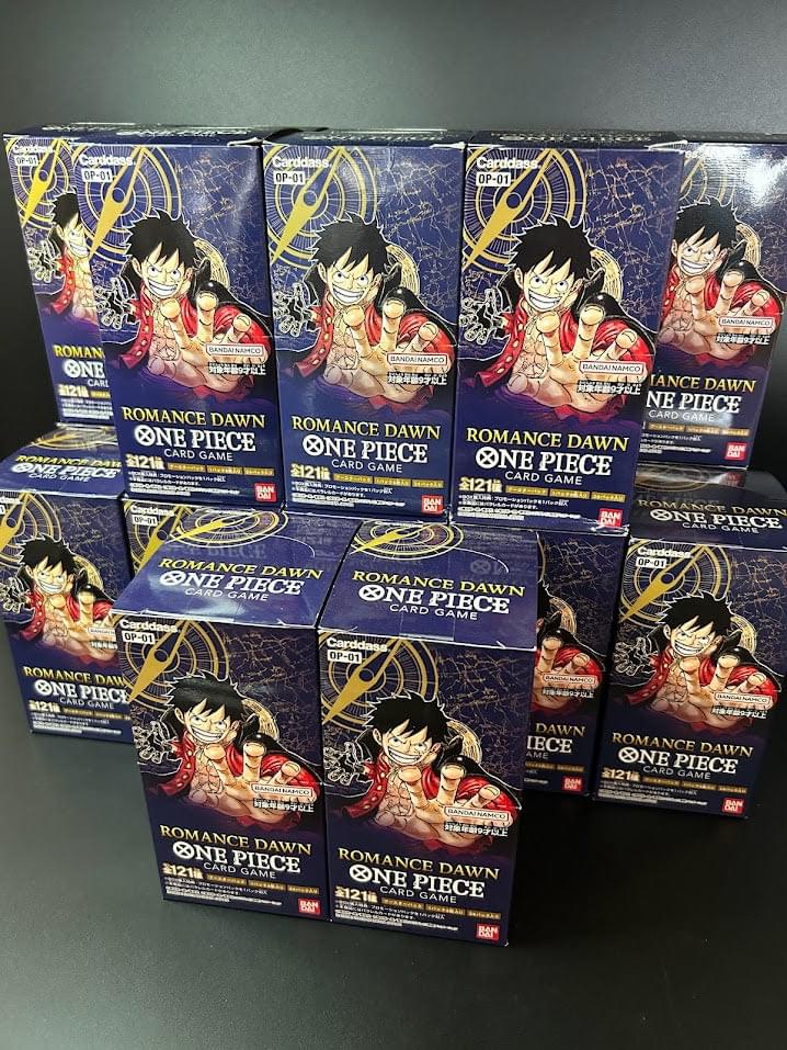 【OP-01】Romance Dawn Booster TCG BOX & CASE〔Factory Sealed〕