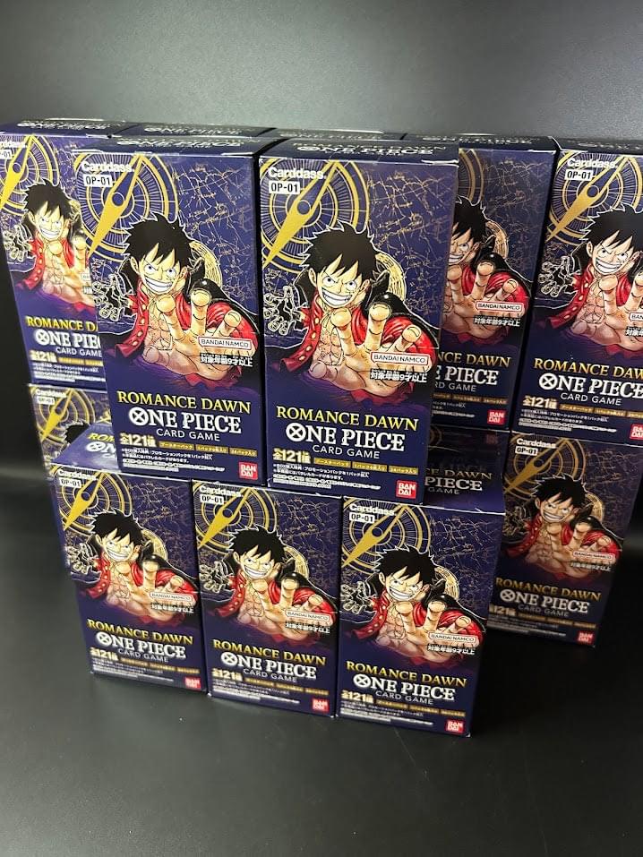【OP-01】Romance Dawn Booster TCG BOX & CASE〔Factory Sealed〕