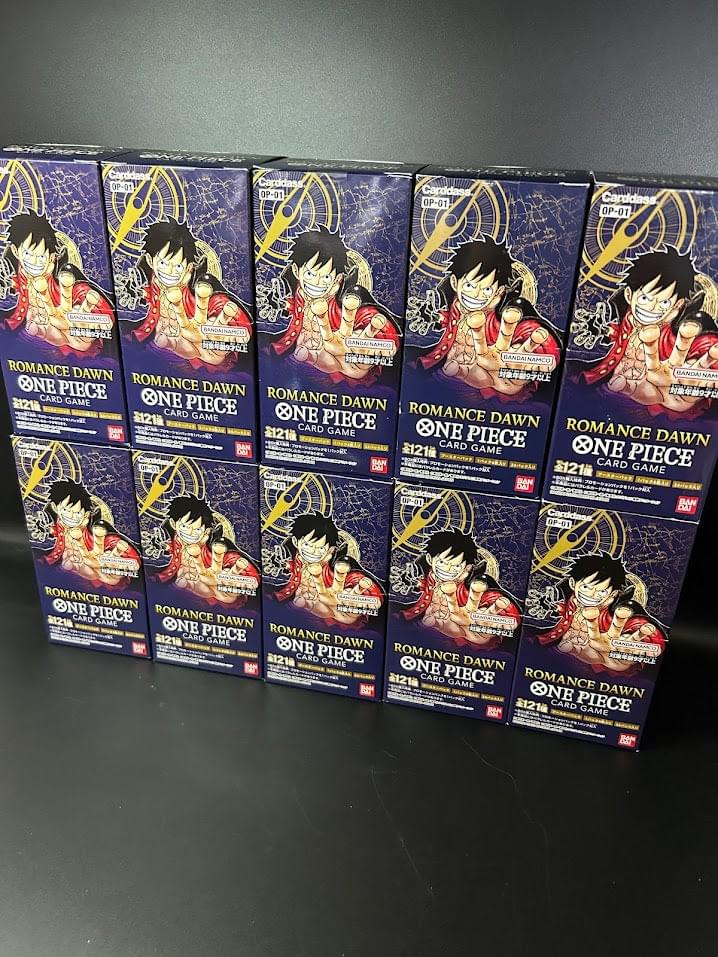 【OP-01】Romance Dawn Booster TCG BOX & CASE〔Factory Sealed〕