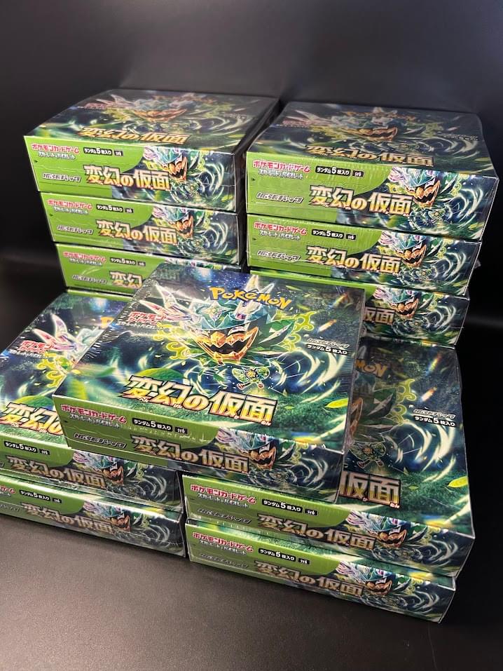 【SV6】Mask of Change Booster TCG BOX & CASE〔Factory Sealed〕