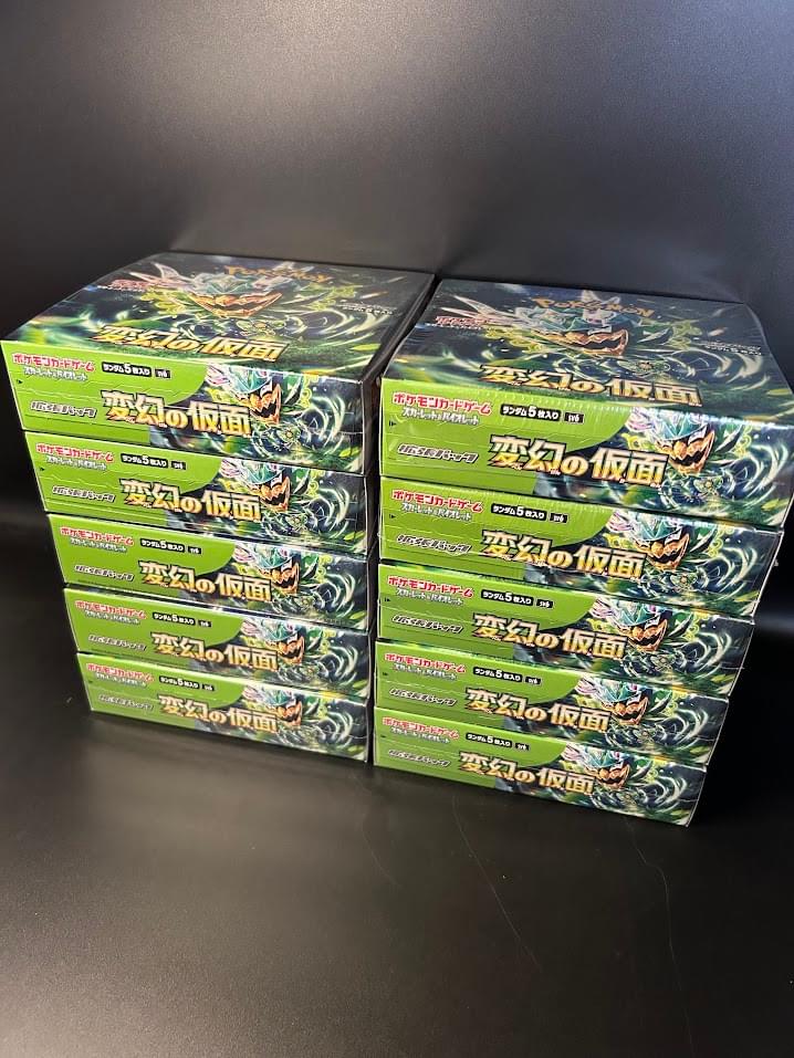 【SV6】Mask of Change Booster TCG BOX & CASE〔Factory Sealed〕