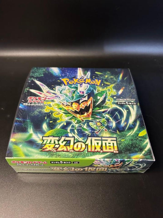 【SV6】Mask of Change Booster TCG BOX & CASE〔Factory Sealed〕