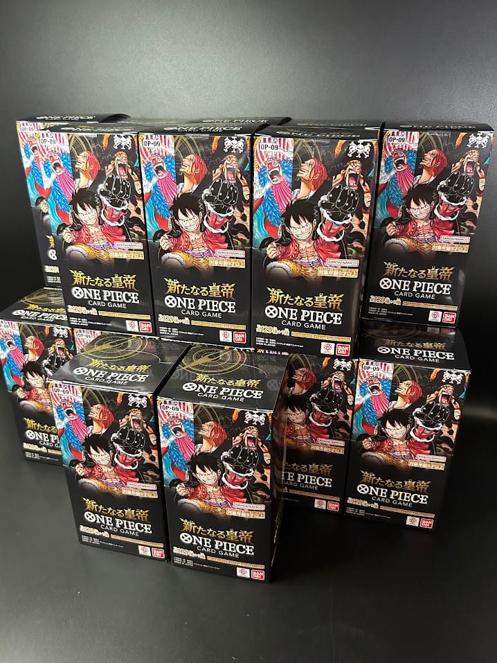 【OP-09】Emperors in the New World Booster TCG BOX & CASE〔Factory Sealed〕