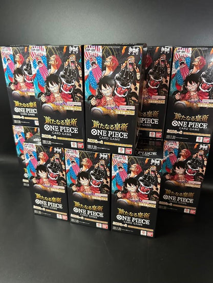 【OP-09】Emperors in the New World Booster TCG BOX & CASE〔Factory Sealed〕