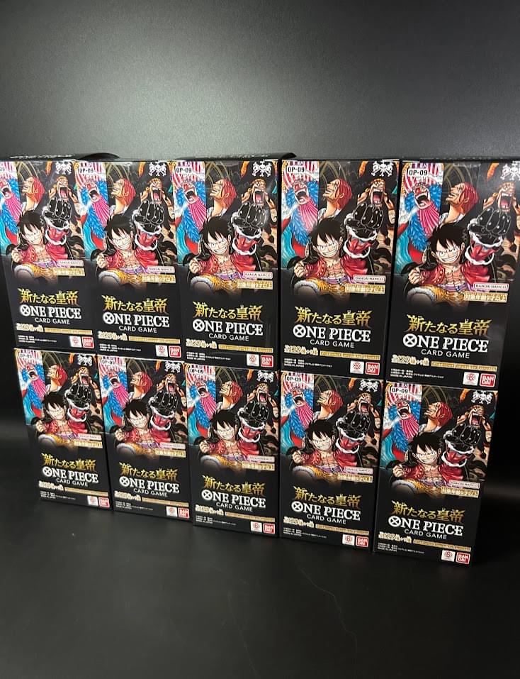 【OP-09】Emperors in the New World Booster TCG BOX & CASE〔Factory Sealed〕