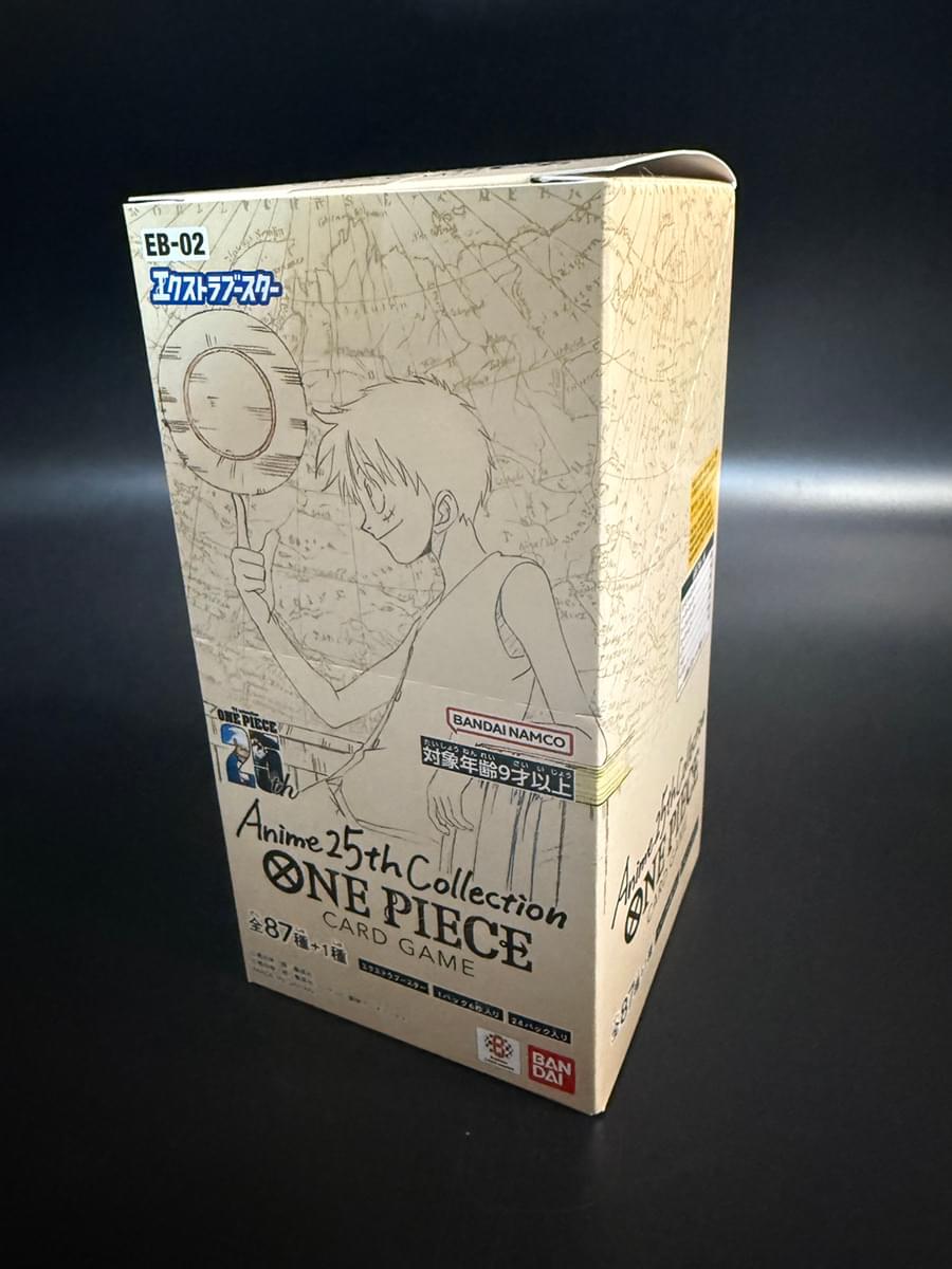 【EB-02】Anime 25th collection Booster TCG BOX & CASE〔Factory Sealed〕