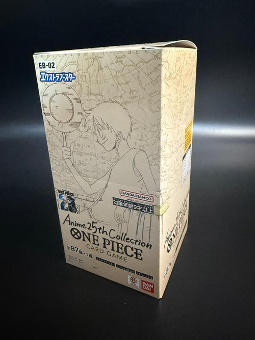 【EB-02】Anime 25th collection Booster TCG BOX & CASE〔Factory Sealed〕