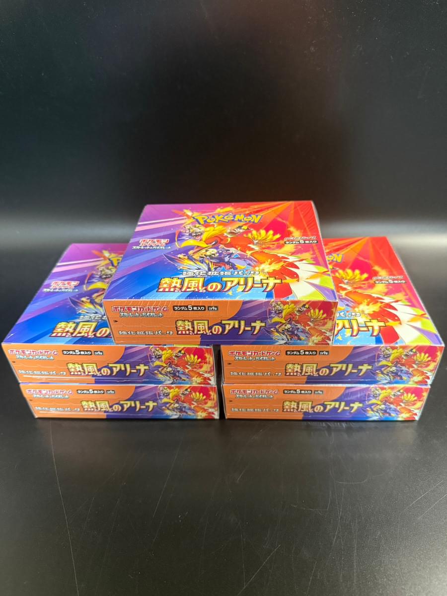 【SV9a】Heat Wave Arena Booster TCG BOX & CASE〔Factory Sealed〕
