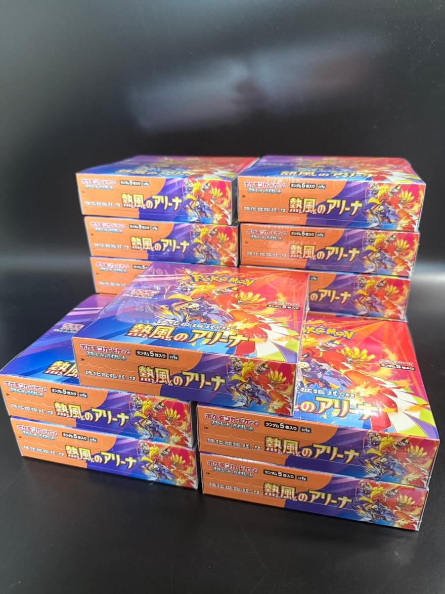 【SV9a】Heat Wave Arena Booster TCG BOX & CASE〔Factory Sealed〕
