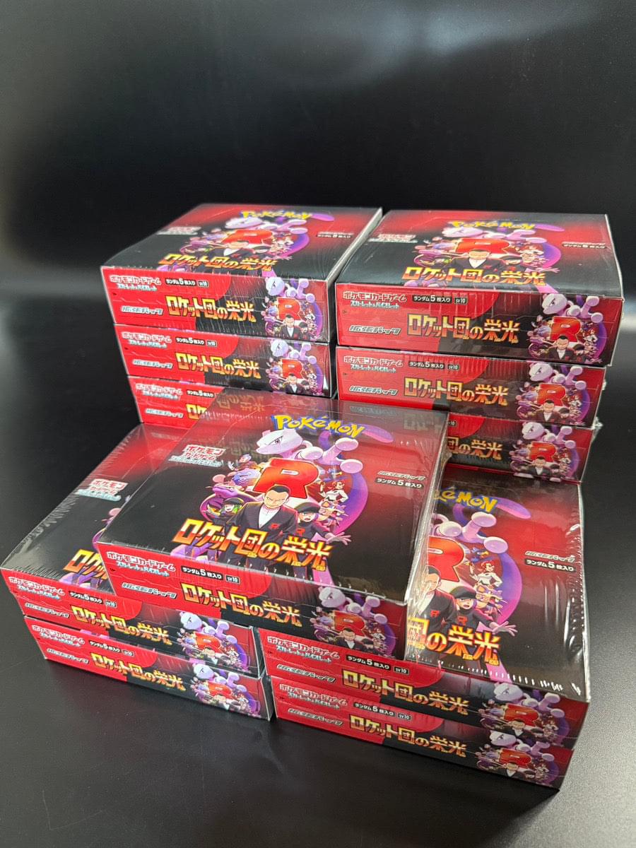 【SV10】The Glory of Team Rocket Booster TCG BOX & CASE〔Factory Sealed〕