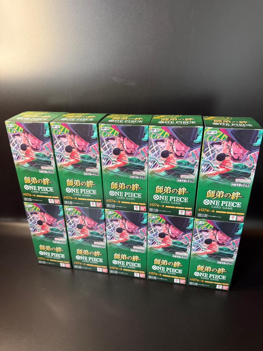 【OP-12】Legacy of the Master Booster TCG BOX & CASE〔Factory Sealed〕