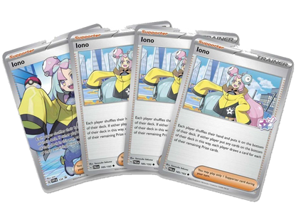 Pokemon Iono Premium Tournament Collection Display Case