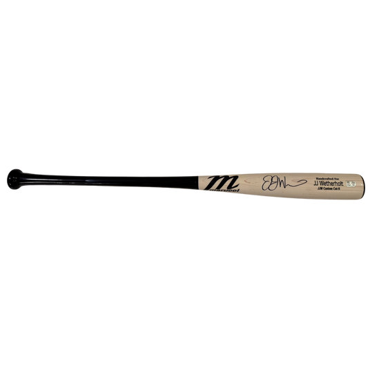 JJ Wetherholt Autographed Blonde Game Model Marucci Bat